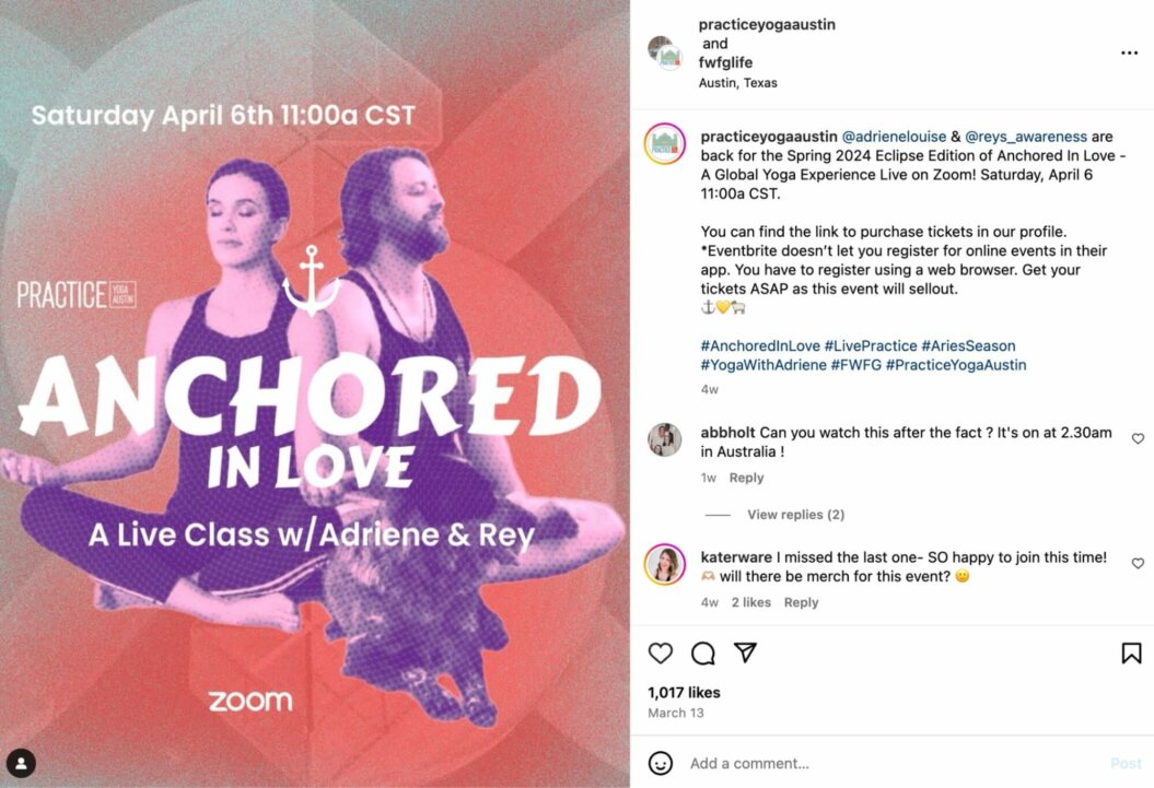find what feels good membership events